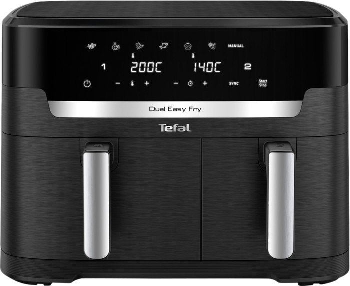 Tefal Dual Easy Fry Airfryer - Dubbele manden