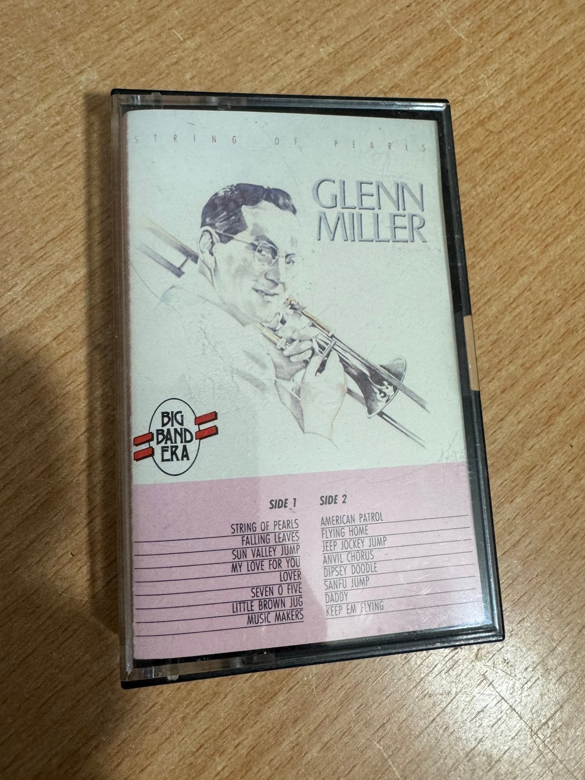 Glenn Miller ( String Of Pearls ), Cd's en Dvd's, Cassettebandjes, Gebruikt, 1 bandje, Ophalen of Verzenden, Origineel