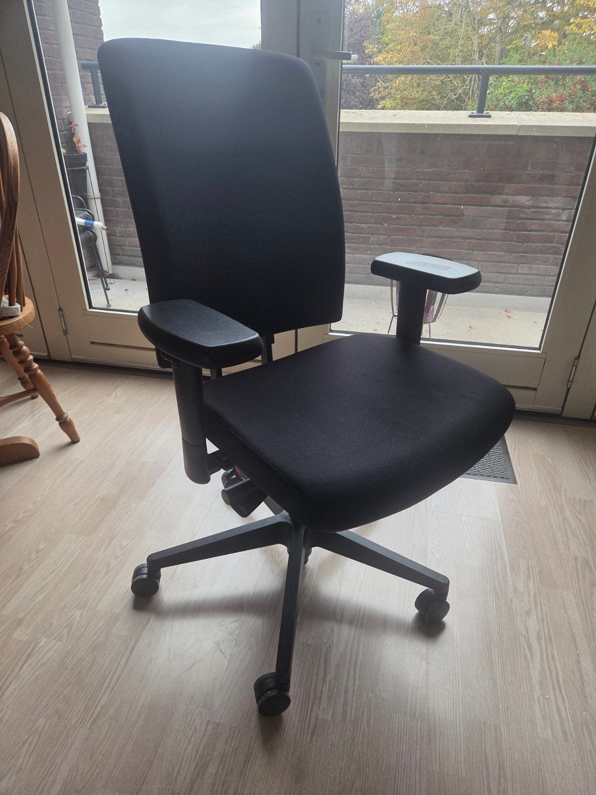 Gispen bureaustoel, Ophalen, Gebruikt, Zwart