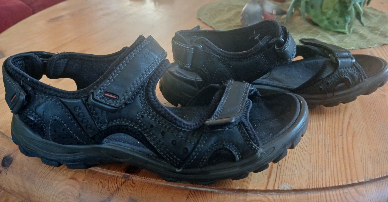 ECCO sandalen maat 38 - Zwart, Kleding | Dames, Schoenen, Zwart, ECCO, Gedragen, Sandalen of Muiltjes
