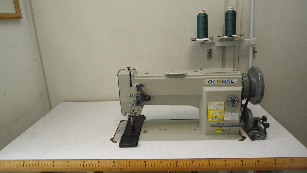 Industrie Naaimachine Global  3 Voudig Transport(WF955), Overige merken, Gebruikt, Ophalen of Verzenden, Naaimachine