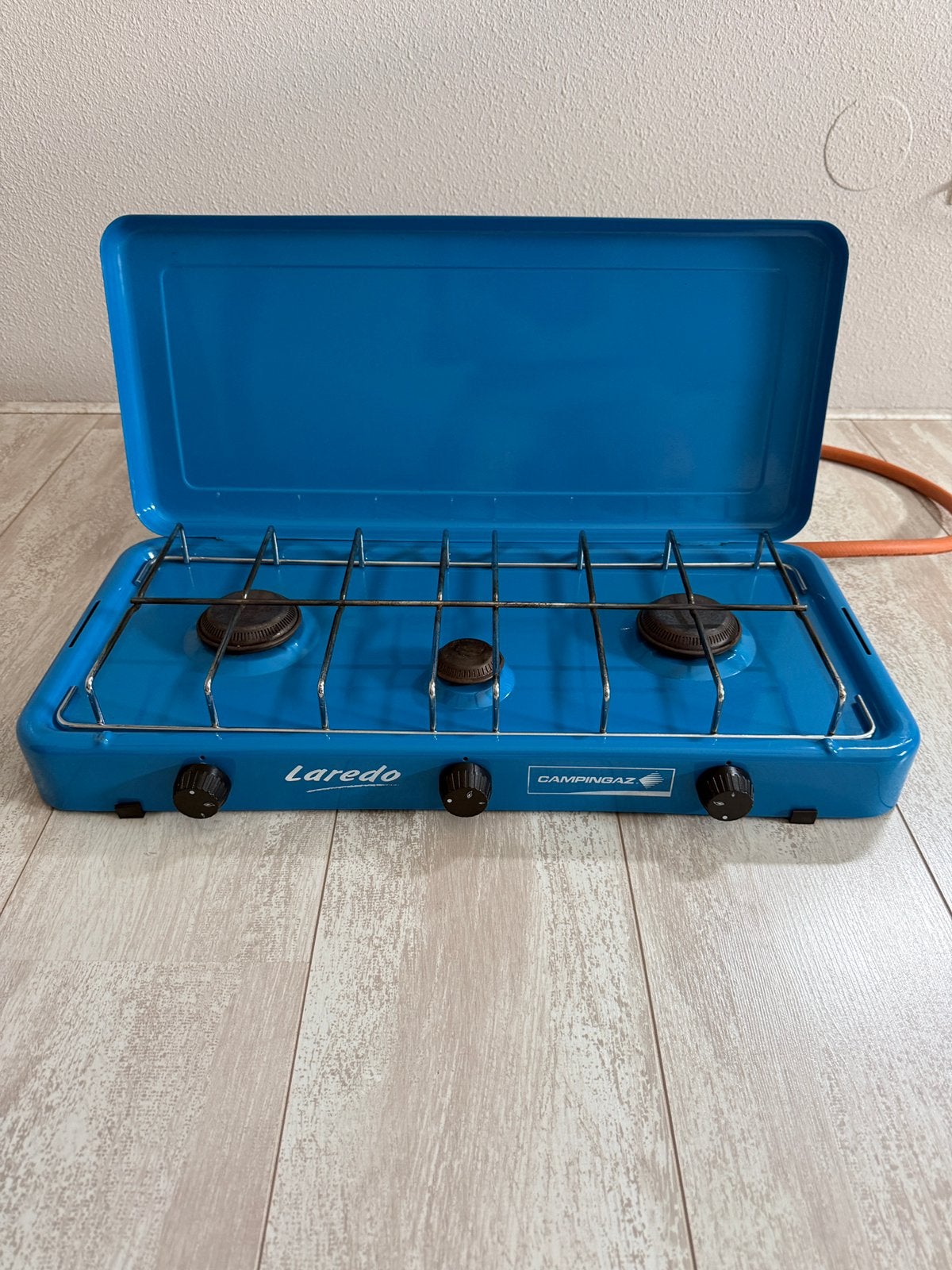 Campinggaz Laredo 3 pits gasfornuis, Ophalen, Zo goed als nieuw