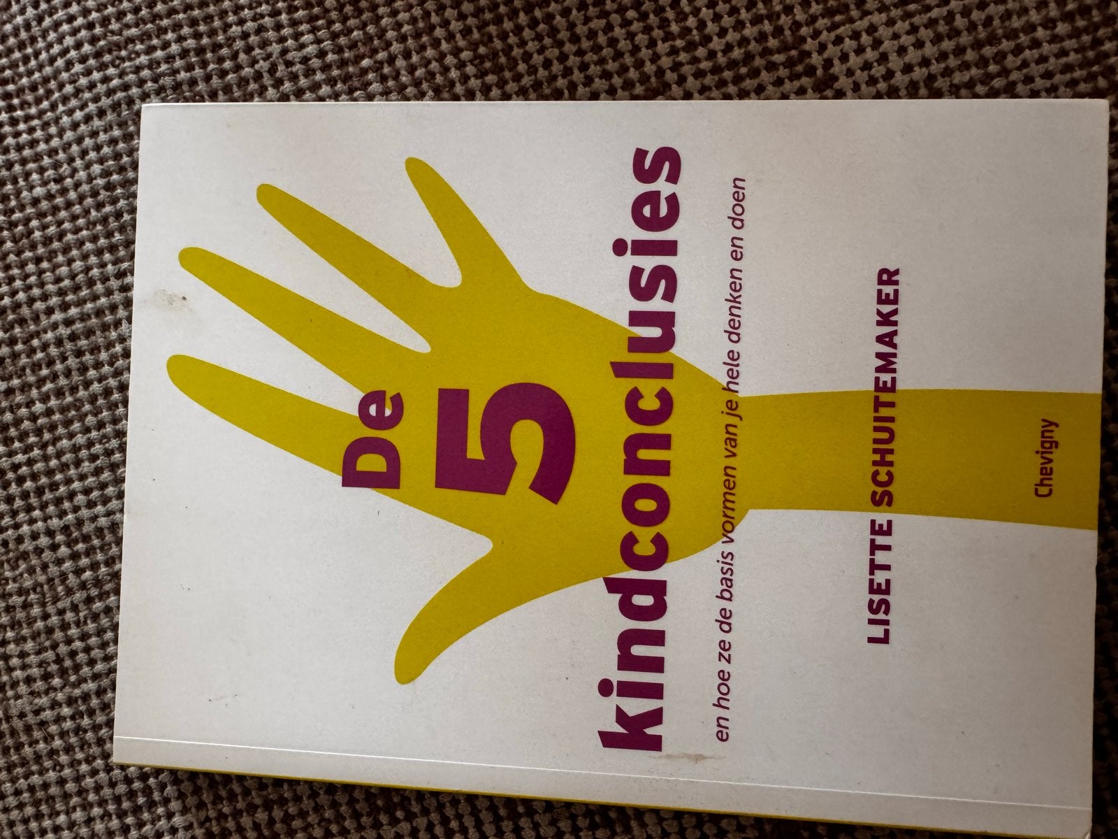 De 5 kindconclusies - Lisette Schuitemaker, Ophalen of Verzenden, Zo goed als nieuw, Overige onderwerpen