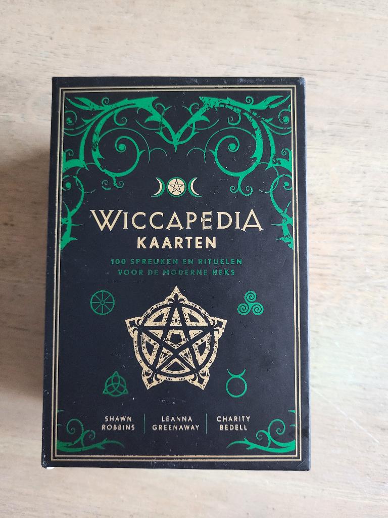 wicca kaarten wiccapedia zgan, Ophalen of Verzenden, Zo goed als nieuw, Tarot of Kaarten leggen, Overige typen