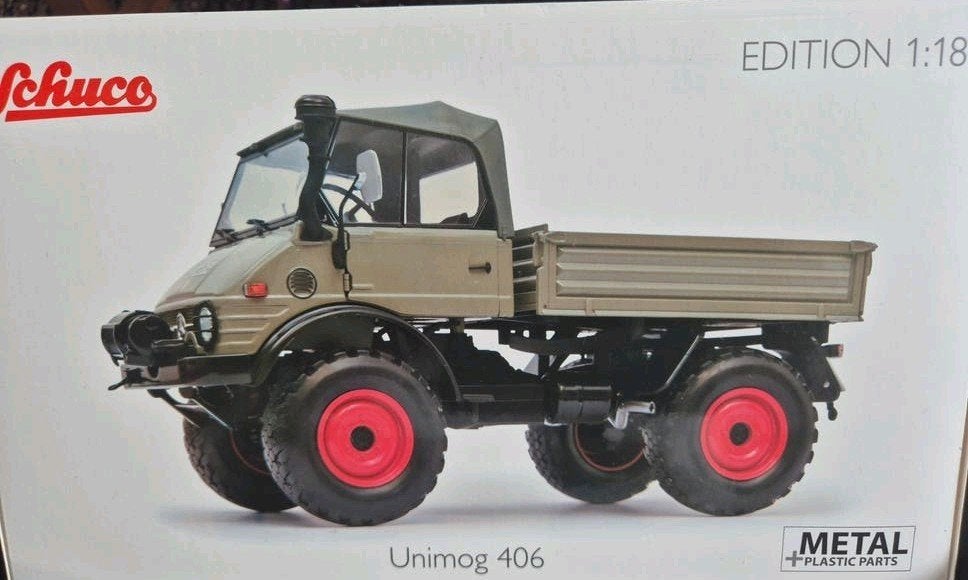 Schuco Unimog 406 Edition 1:18 Modelauto, Ophalen of Verzenden