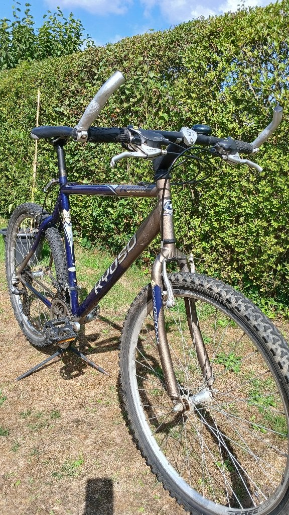 Mountanbike 26 inch, Gebruikt, Velgrem, Versnellingen, 53 tot 57 cm