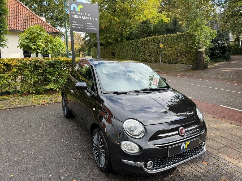 Fiat 500 1.2/LMV/Garantie/Pano/APK/Beurt, Auto's, Gebruikt, 4 cilinders, Met garantie (alle), 4 stoelen