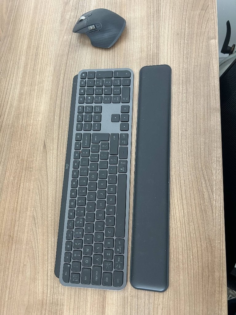 Logitech MX Keys S Combo, Computers en Software, Ophalen, Logitech., Ergonomisch, Zo goed als nieuw
