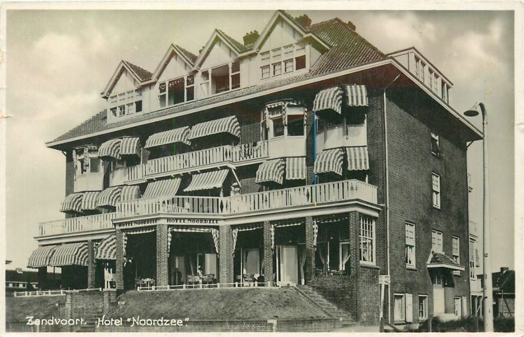 378-377-009 Zandvoort Hotel Noordzee, Verzenden, Voor 1920, Noord-Holland