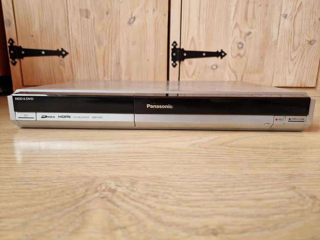 Panasonic DMR-EH57 DVD Recorder met HDD en HDMI, Audio, Tv en Foto, Dvd-spelers, Gebruikt, Panasonic, Met harddisk, Dvd-recorder