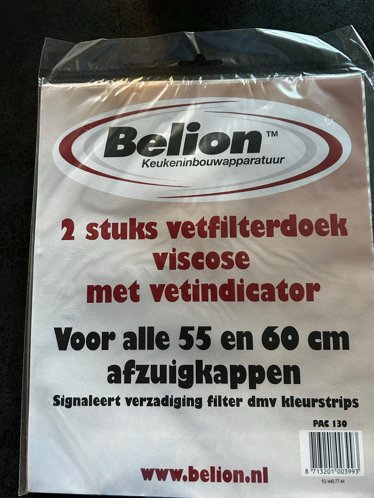 Belion vetfilterdoek viscose met vetindicator (2 stuks), Ophalen of Verzenden, Nieuw, Vrijstaand, Overige typen