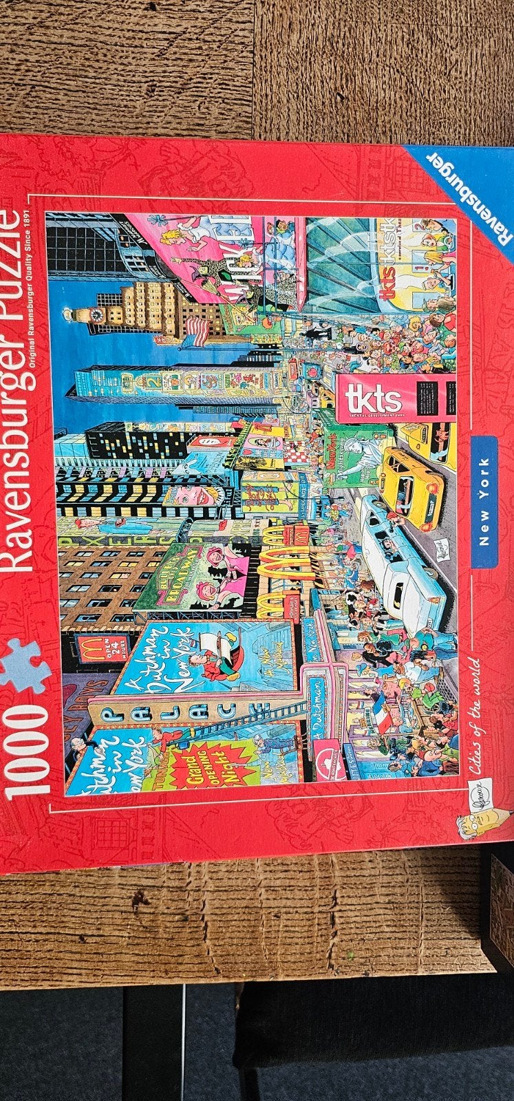 4 legpuzzels GRATIS OP TE HALEN, Ophalen, 500 t/m 1500 stukjes, Gebruikt, Legpuzzel