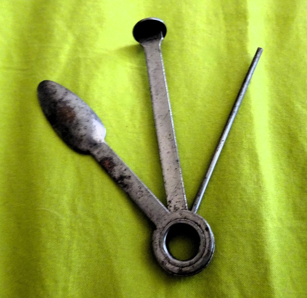 Vintage 3-in-1 Pijpenbestek, Verzenden, Gebruikt, (Water)pijp