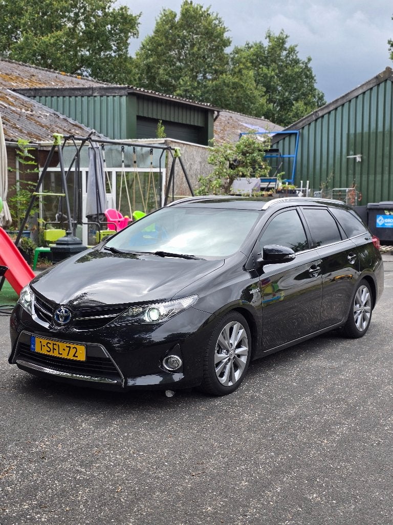 Toyota Auris 1.8 Hybrid Touring Sports PANO|CARPLAY|CAMERA, Zwart, Origineel Nederlands, 1798 cc, Auris