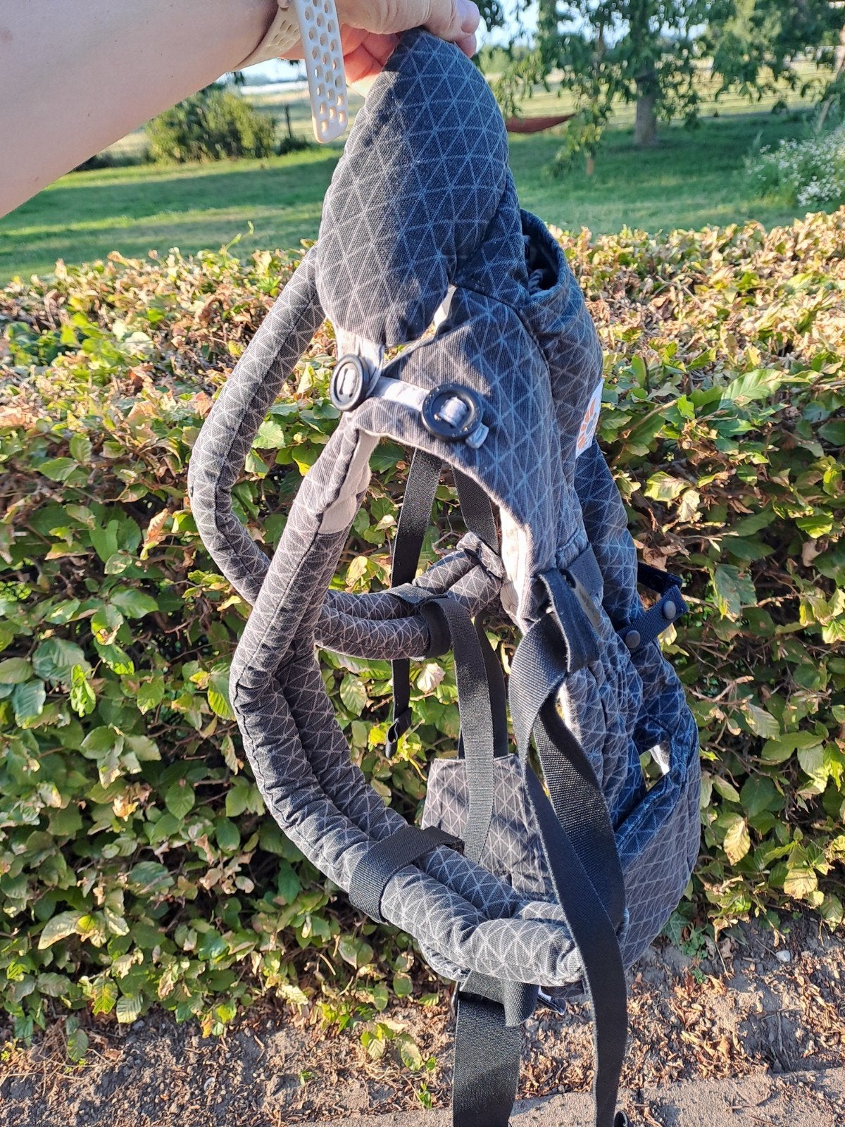 Ergobaby Adapt Draagzak - Geo Black, Kinderen en Baby's, Babydragers en Draagdoeken, Zo goed als nieuw, Buik, Rug of Zij, Draagzak