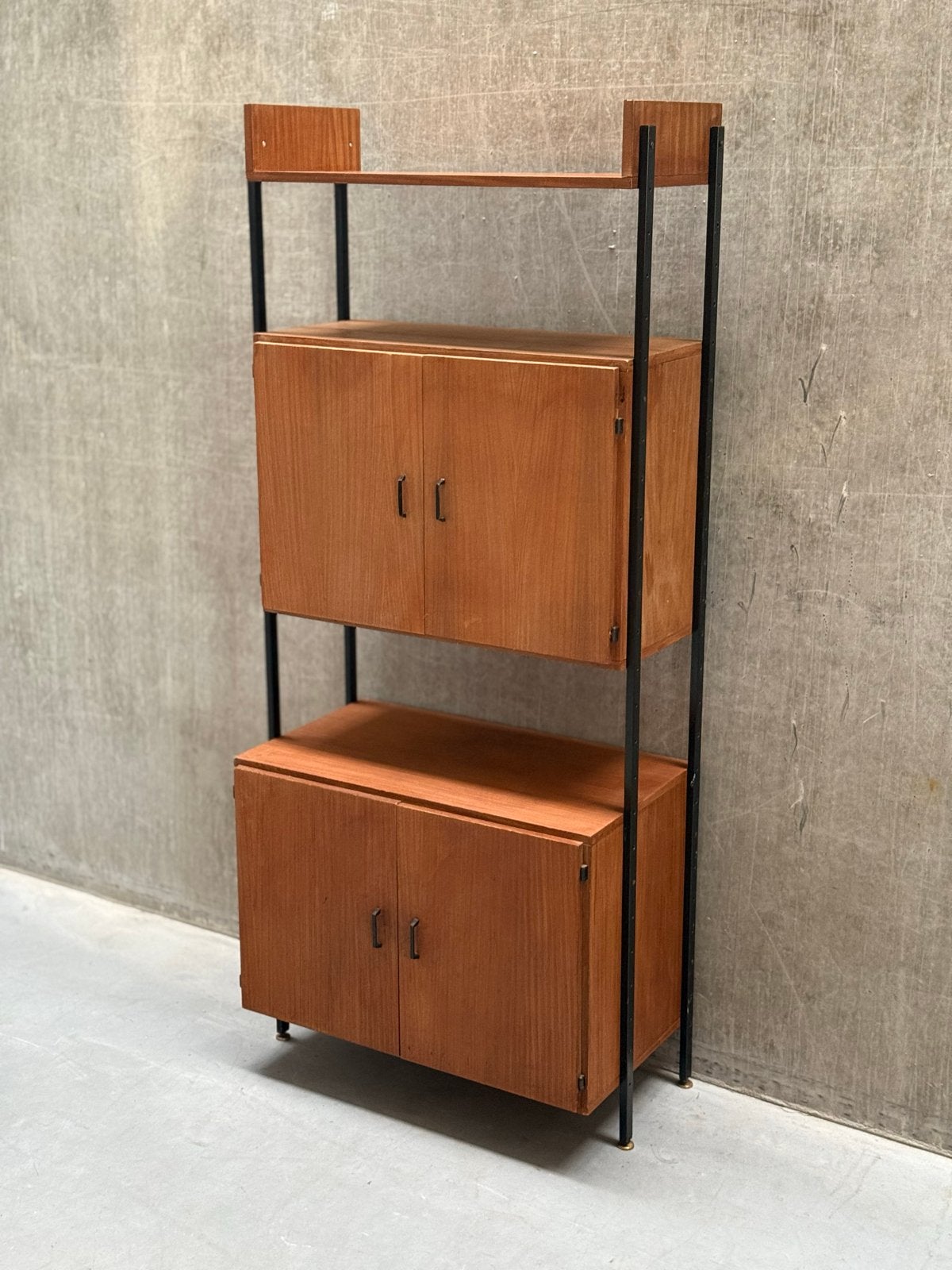 Vintage Modulaire Wandkast Jaren '60 - Simpla Lux, Ophalen of Verzenden