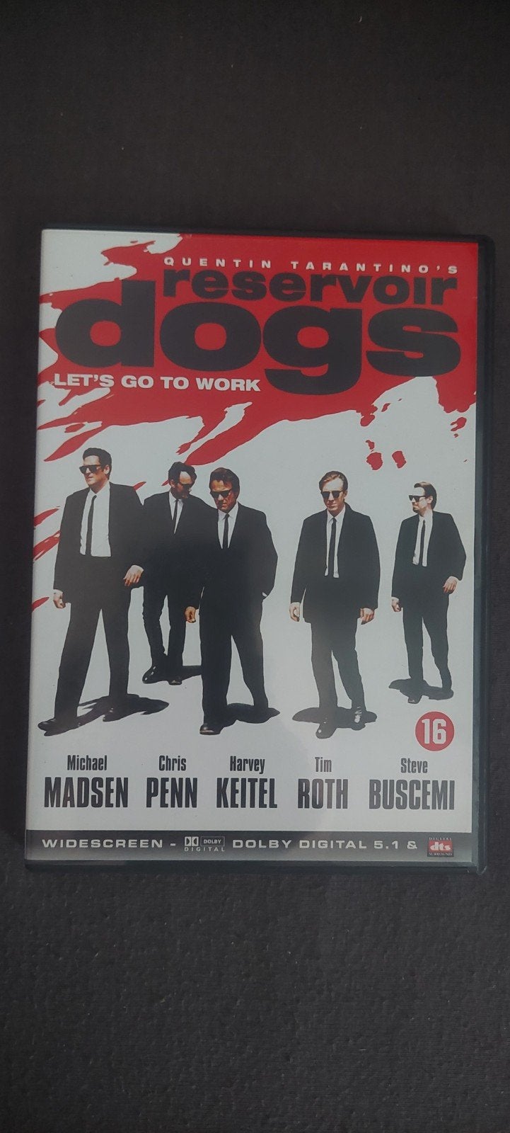 Reservoir Dogs DVD - Quentin Tarantino's debuutfilm, Cd's en Dvd's, Dvd's | Thrillers en Misdaad, Zo goed als nieuw, Actiethriller