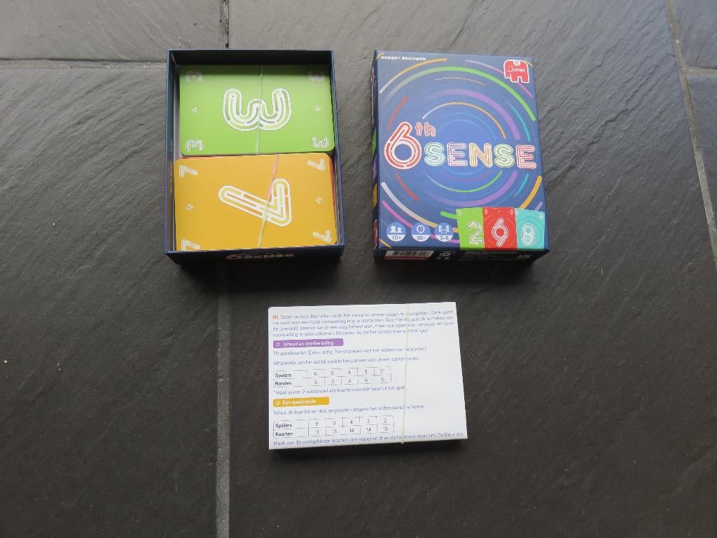 6thSense, vlot kaartspel voor spelers vanaf 10 jr als nieuw, Ophalen of Verzenden, Zo goed als nieuw