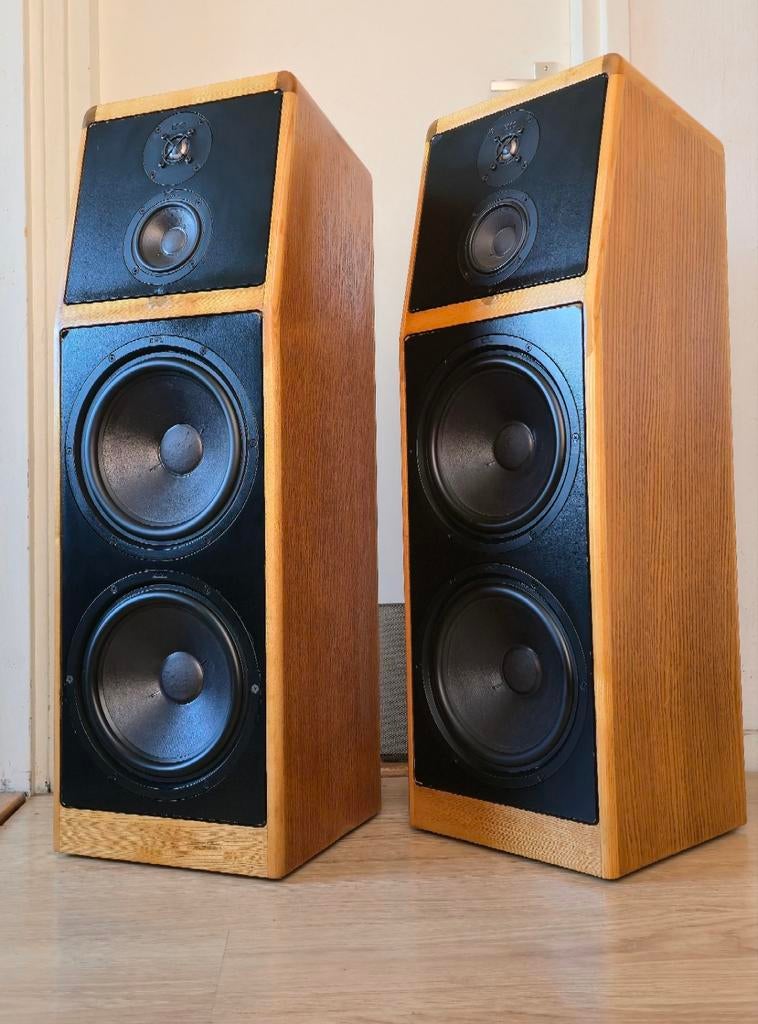 Canton Passieve Luidsprekers - Topkwaliteit!, Ophalen, Gebruikt, Front, Rear of Stereo speakers, Overige merken