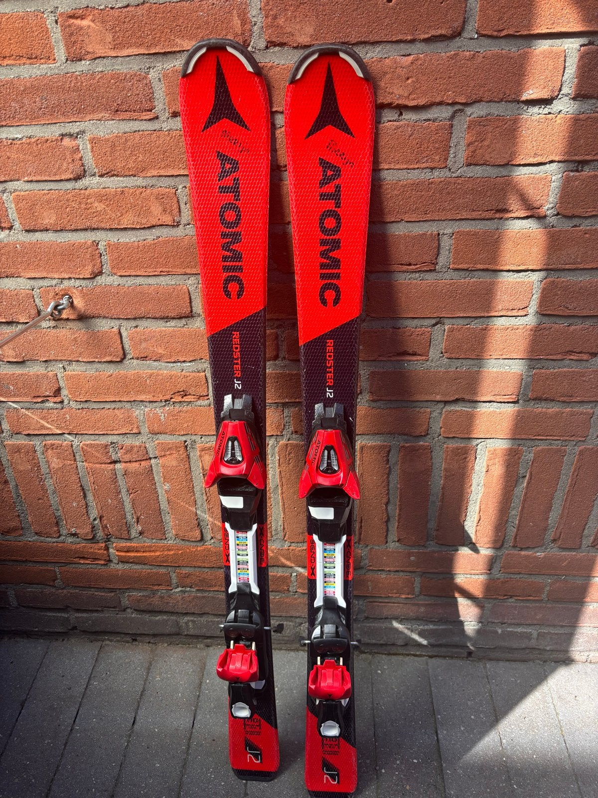 Atomic Redster J2 ski's - 110 cm -  in goede staat, Sport en Fitness, Skiën en Langlaufen, Gebruikt, 100 tot 140 cm, Ophalen of Verzenden