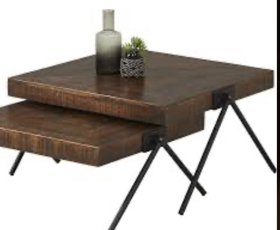 salontafels, Ophalen, Zo goed als nieuw, Rechthoekig, Hout