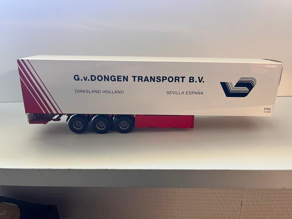 Tekno G.v.Dongen Koeloplegger, Hobby en Vrije tijd, Ophalen of Verzenden, Zo goed als nieuw, Bus of Vrachtwagen, Tekno