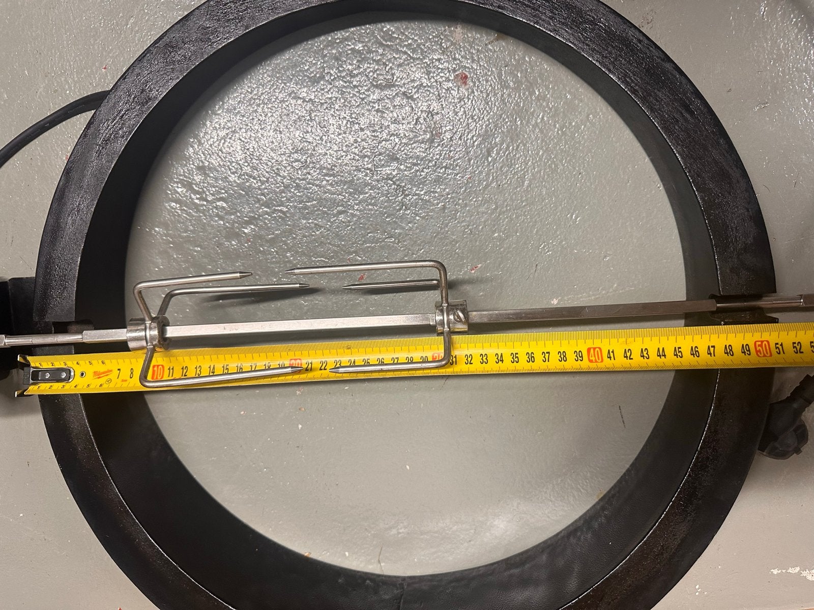 Rotisserie set voor BBQ of grill - Intratuin, Tuin en Terras, Ophalen of Verzenden, Zo goed als nieuw