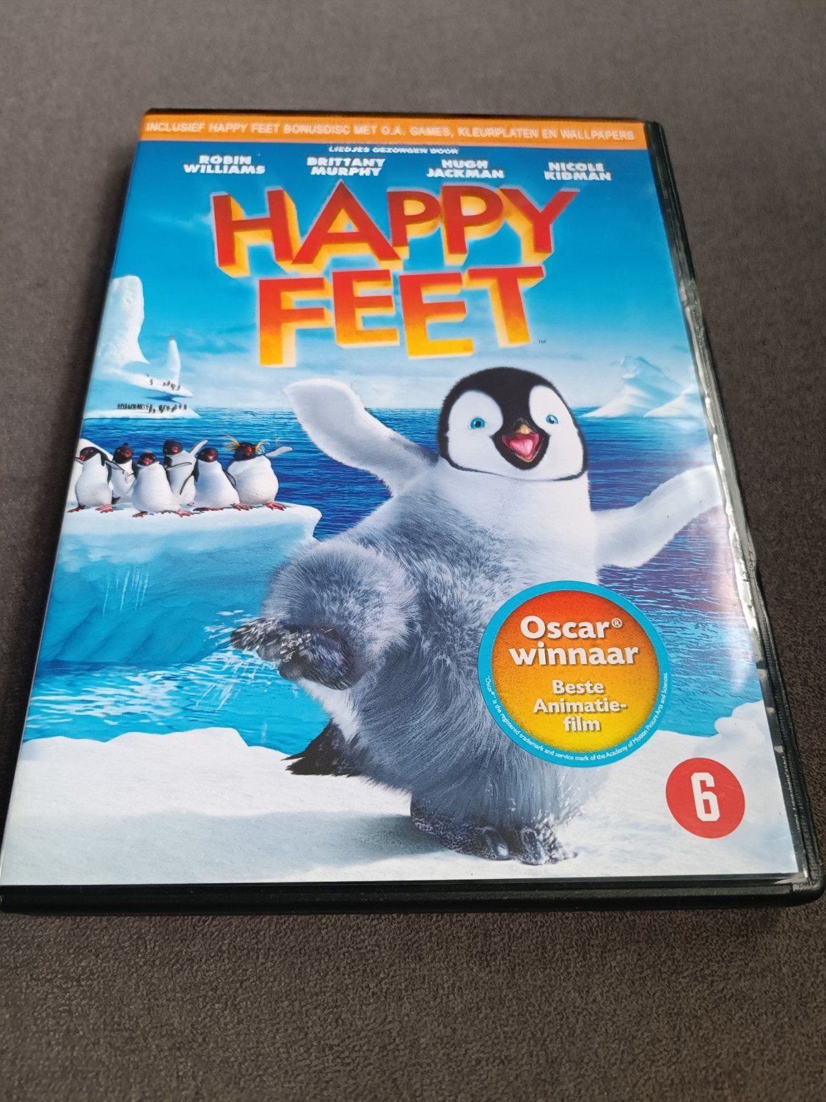 Happy feet - dvd, Cd's en Dvd's, Dvd's | Tekenfilms en Animatie, Vanaf 6 jaar, Ophalen of Verzenden, Zo goed als nieuw, Amerikaans