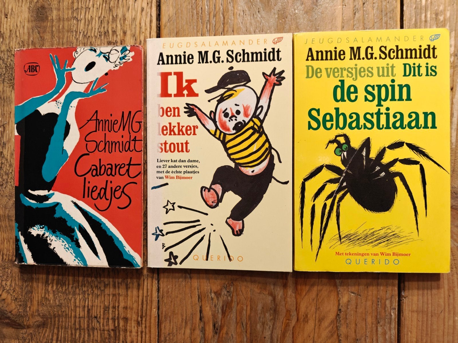 3 Vintage boekjes van Annie M.G Schmidt., Ophalen of Verzenden, Gelezen
