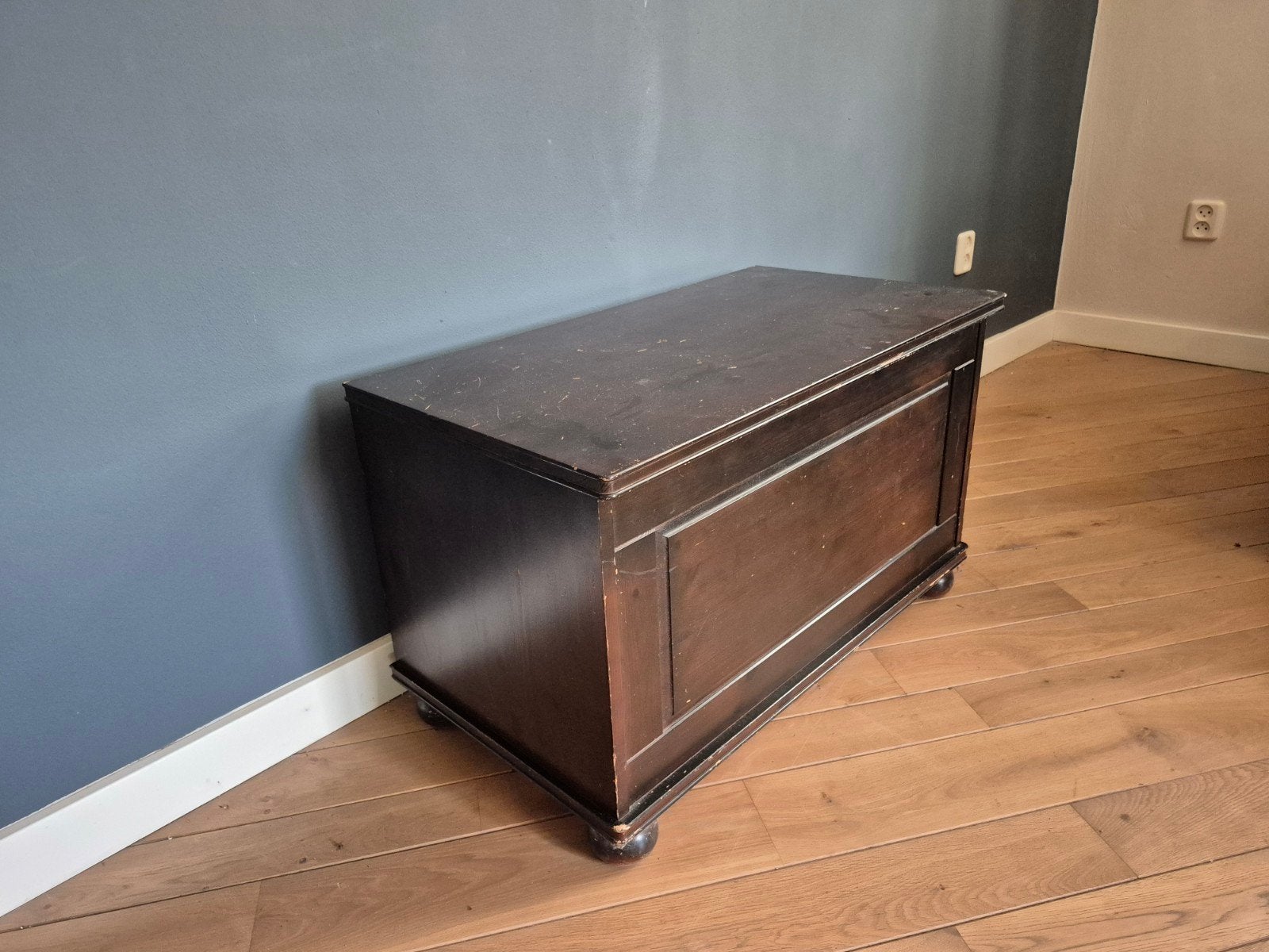 Houten kist - 80x48x44 cm - Opbergkist, Ophalen, Gebruikt, 50 tot 100 cm, Minder dan 50 cm