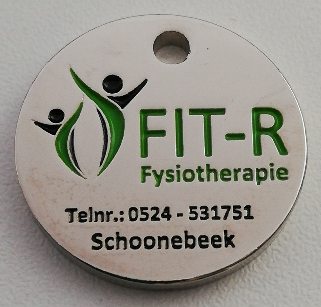 Winkelwagenmuntje FIT-R Fysio- en Cesartherapie Schoonebeek, Ophalen of Verzenden