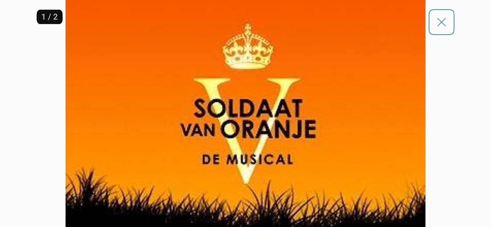Soldaat van oranje 3 eerste rang + kaarten, Tickets en Kaartjes, Drie personen of meer, Juni