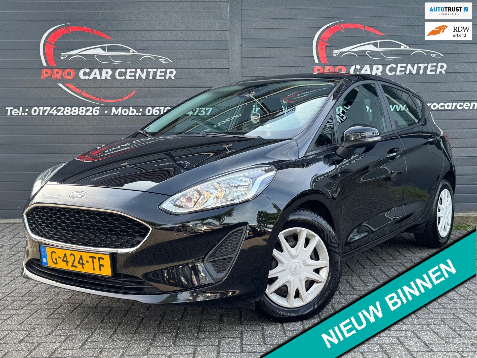 Ford Fiesta 1.1 Trend AIRCO | EL.RAMEN | APK, Auto's, Voorwielaandrijving, Zwart, Bedrijf, Handgeschakeld