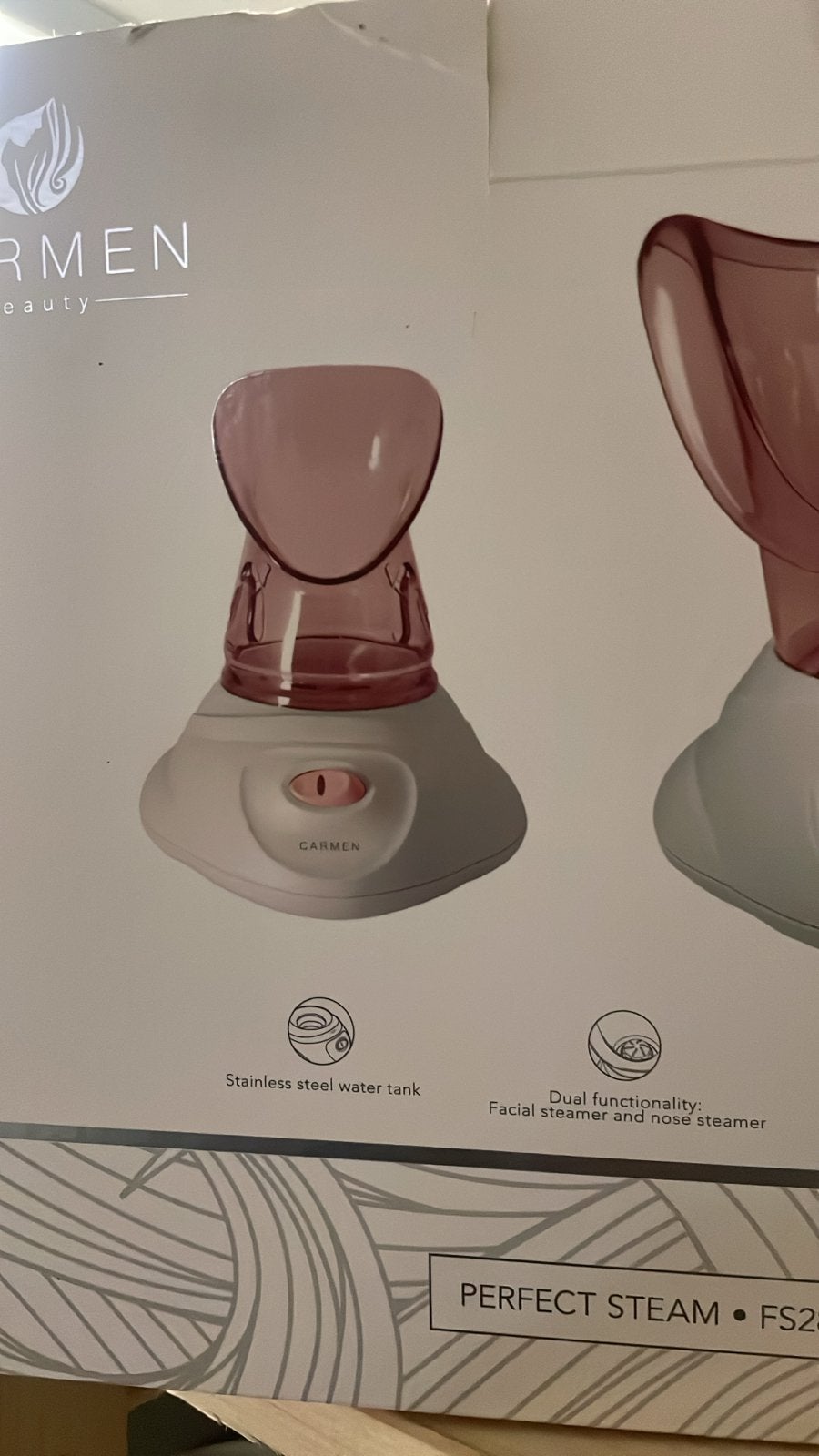Carmen Perfect Steam Gezichts- en Neusstomer FS280, Ophalen, Nieuw, Overige typen
