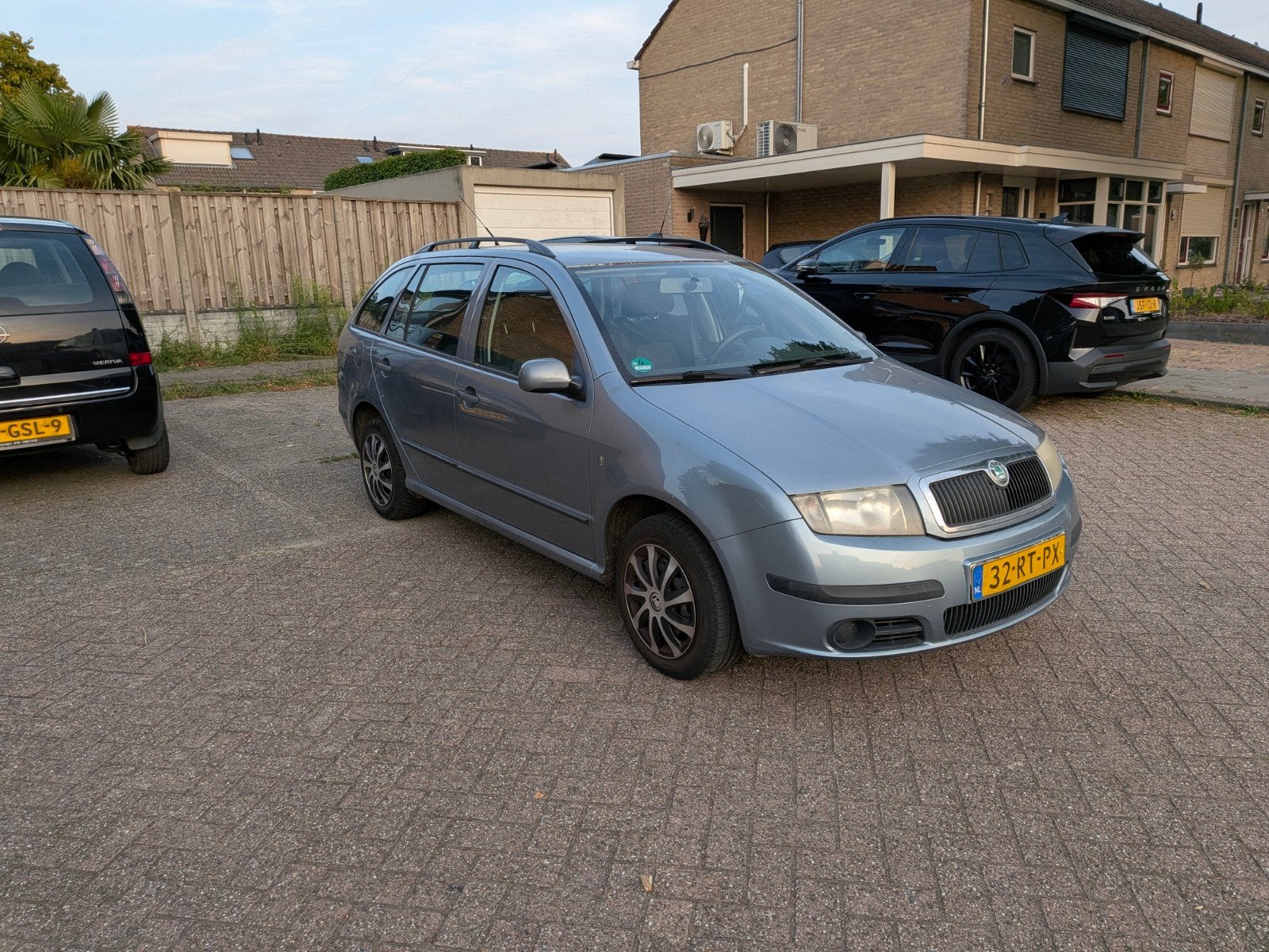 Skoda Fabia 1.4 Combi 55KW 2005 Grijs, Voorwielaandrijving, 74 pk, 4 cilinders, 1070 kg