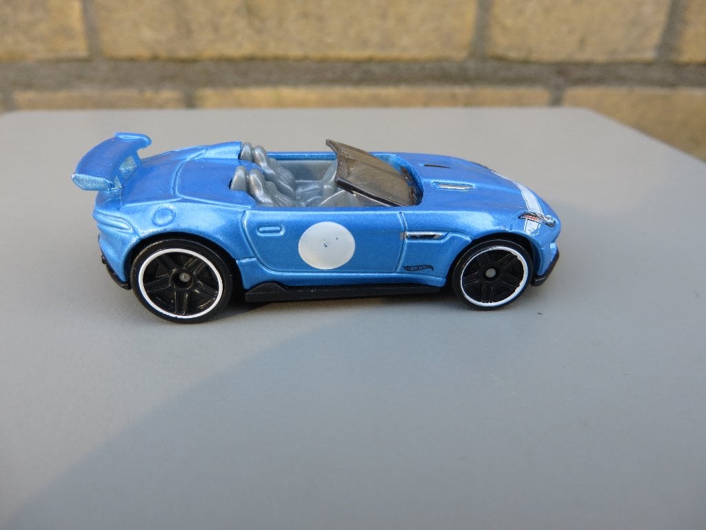 Hotwheels Jaguar F-Type Concept blauw, Ophalen of Verzenden, Zo goed als nieuw, Auto