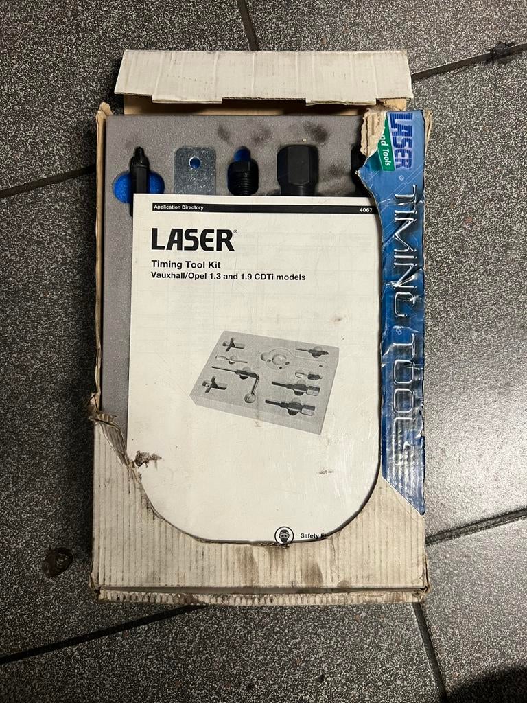 Laser Timing Tool Kit 4067 COMPLEET, Ophalen of Verzenden, Gebruikt