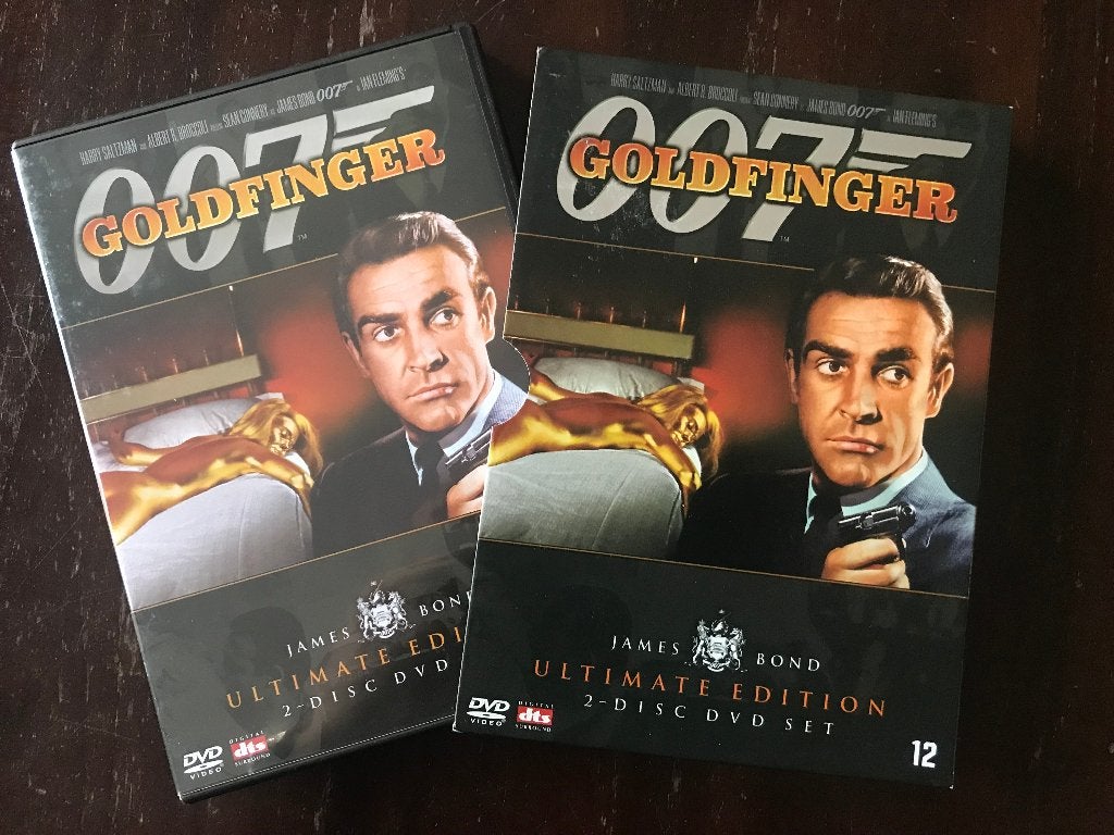 James Bond 007 Goldfinger ( 2 DVD Box ) Ultimate Edition, Nederlands, Actie, Ophalen of Verzenden, Zo goed als nieuw