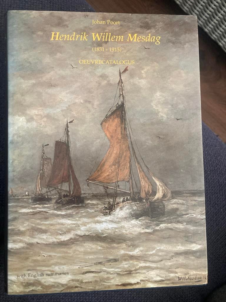 Hendrik Willem Mesdag Oeuvrecatalogus Johan Poort / beperkt, Ophalen of Verzenden, Gelezen, Schilder- en Tekenkunst