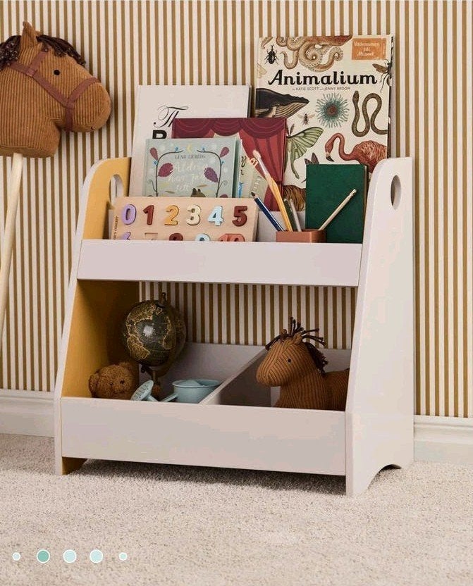 Mooie Kinderwandkast Star kid's concept grijs / beige / geel, Ophalen, Zo goed als nieuw, Kast