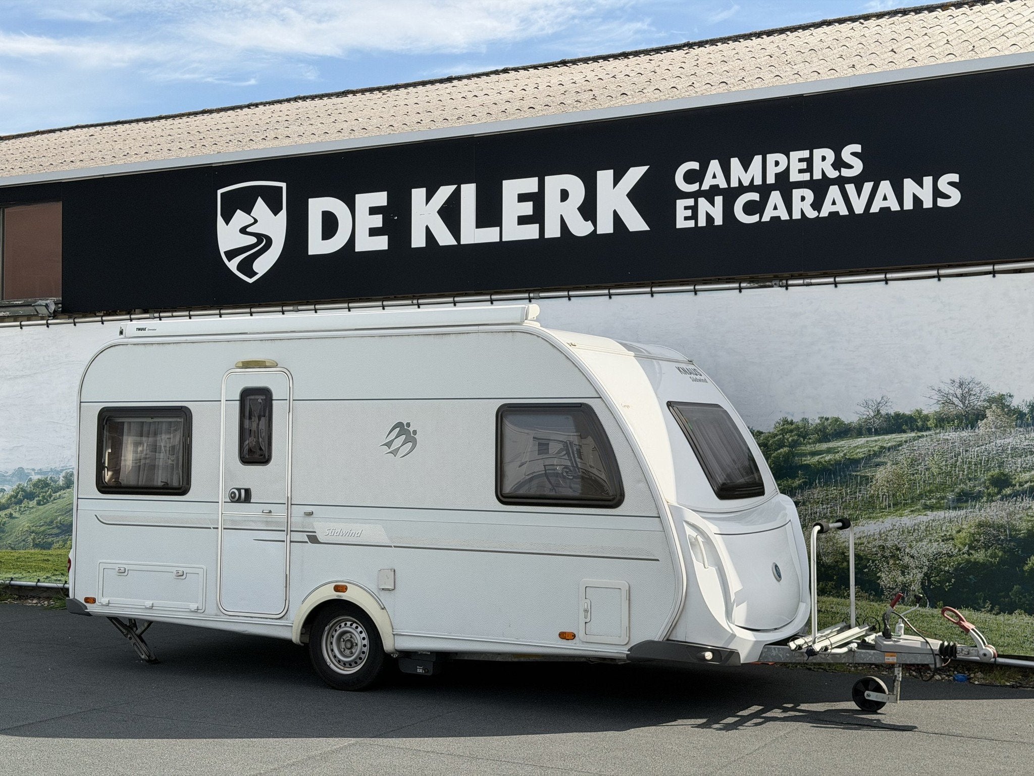 Knaus SUDWIND 450 FU (bj 2011), Caravans en Kamperen, Hordeur, Bedrijf, Info@deklerkcaravans.nl, 6 tot 7 meter