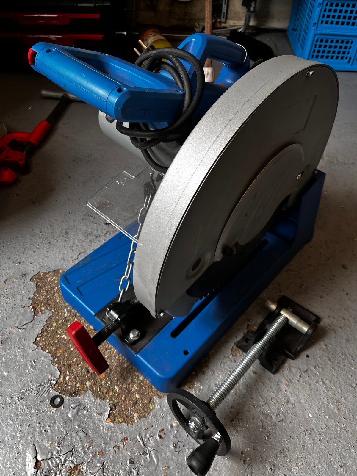 HBM Metaalafkortzaag Drycutter Deluxe afkortzaag, Ophalen, 70 mm of meer, Zo goed als nieuw, Afkortzaag