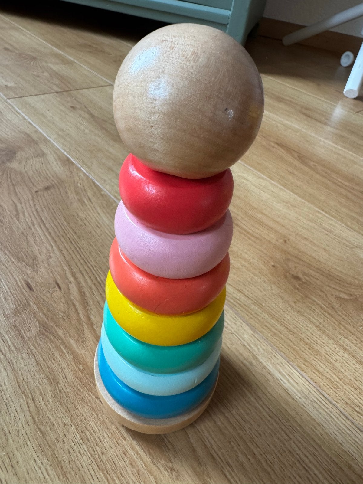 Houten Stapeltoren Regenboog, Ophalen, Zo goed als nieuw, Overige typen