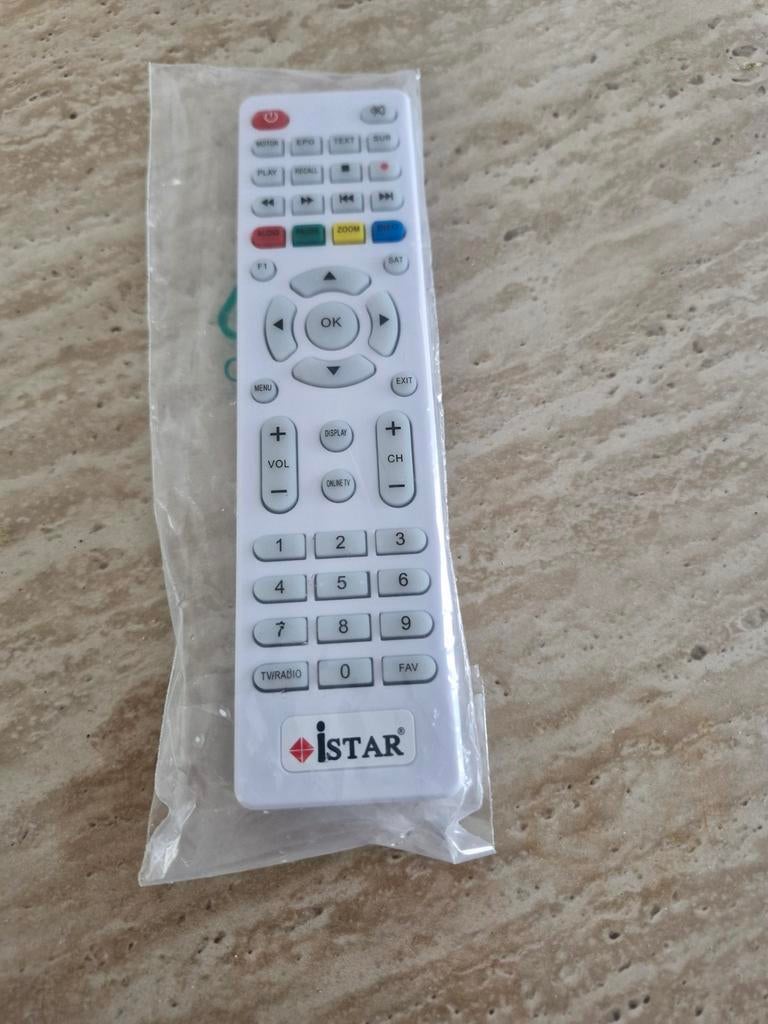 iSTAR Afstandsbediening - Nieuw in verpakking, Ophalen of Verzenden, Nieuw, Origineel, Tv