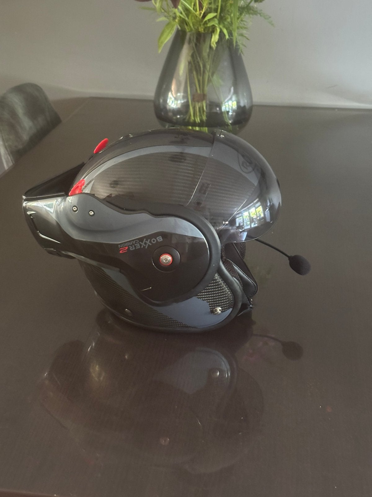 Carbon boxxer helm maat m, Ophalen of Verzenden, Tweedehands, Systeemhelm, Overige merken