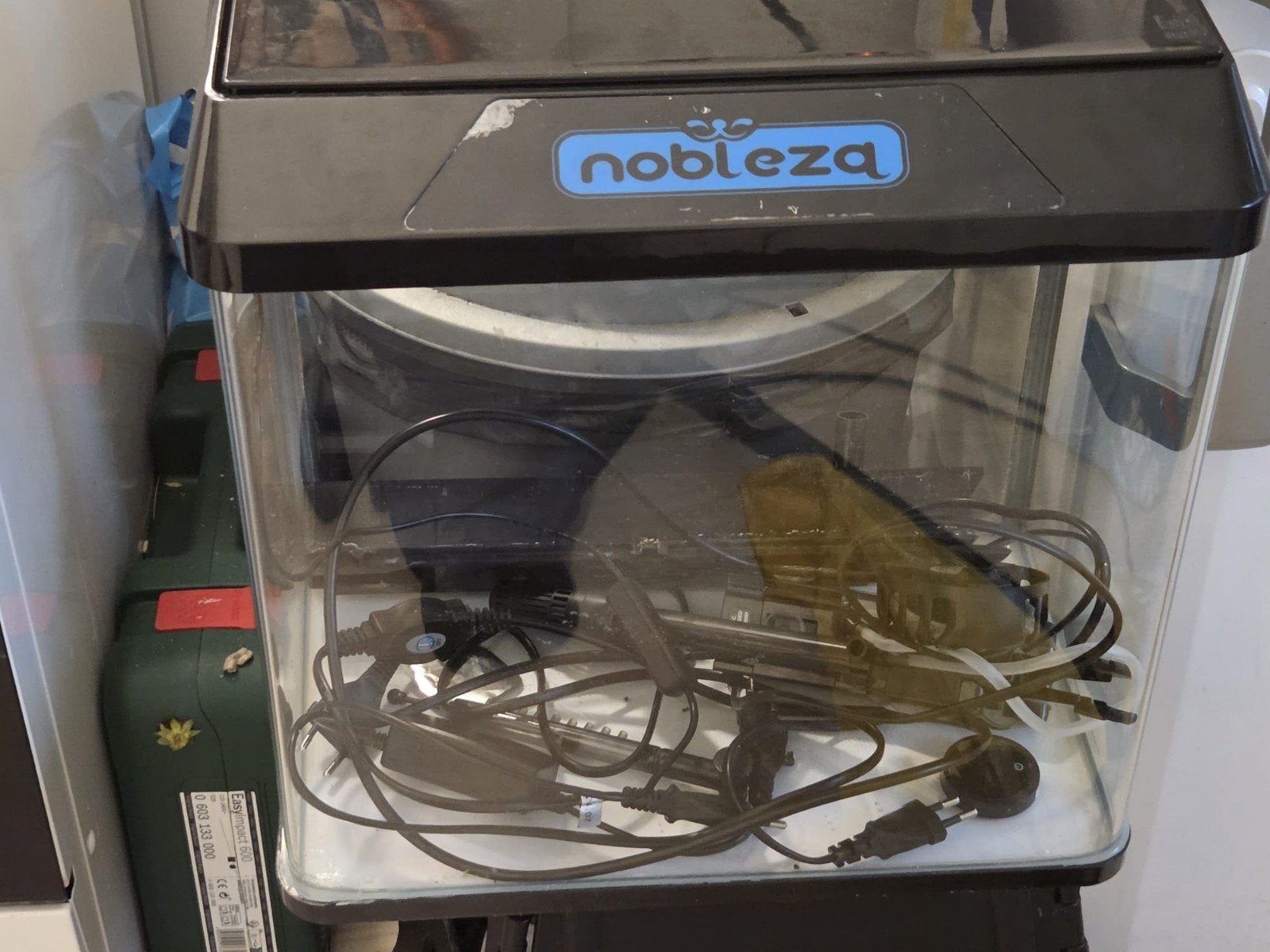 aquarium te koop met accessoires, Dieren en Toebehoren, Ophalen, Gebruikt, Leeg aquarium, Overige merken
