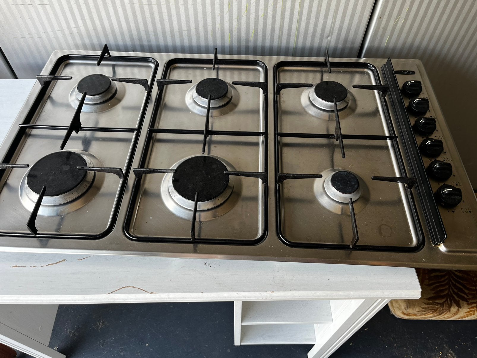 6 pits, Witgoed en Apparatuur, Ophalen, Gebruikt, Inbouw, Gas