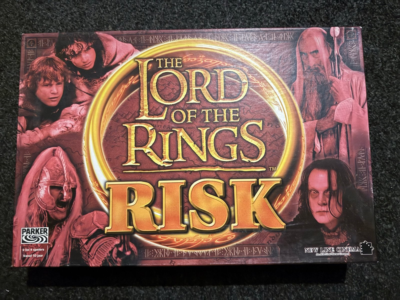Lord of the Rings Risk Bordspel - Compleet en in goede staat, Hobby en Vrije tijd, Een of twee spelers, Ophalen of Verzenden, Zo goed als nieuw