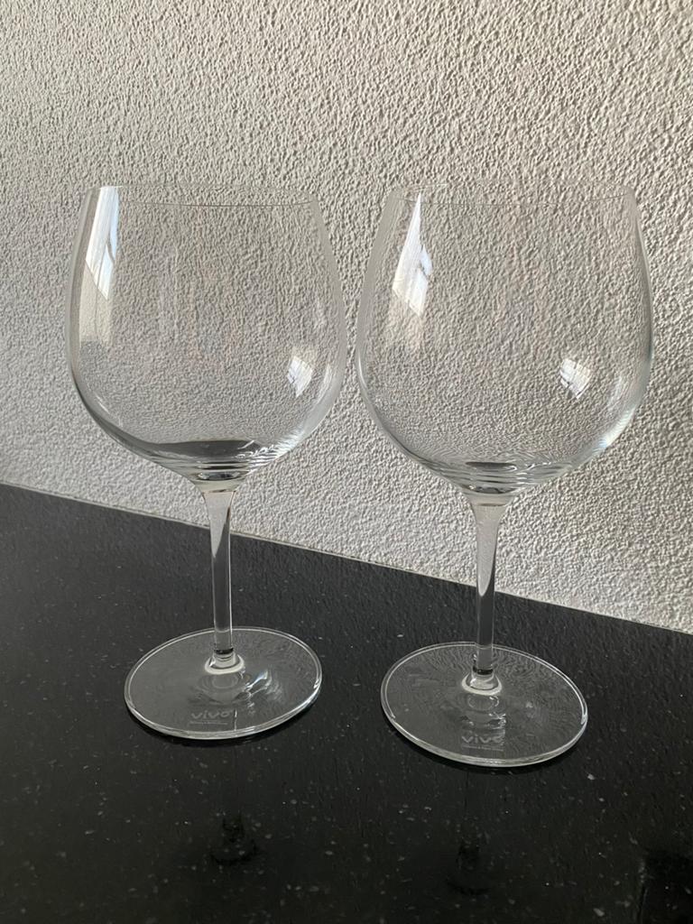 2 stuks - GT glazen -Vivo Villeroy en Boch -glazen - kristal, Ophalen, Nieuw, Borrel- of Shotglas