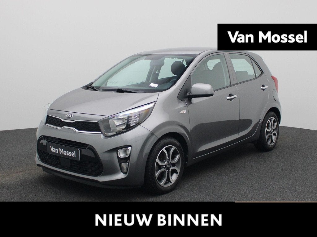 Kia Picanto 1.0 DPi DynamicPlusLine | ACHTERUITRIJCAMERA | A, Auto's, Voorwielaandrijving, 12 maanden, Stof, Gebruikt
